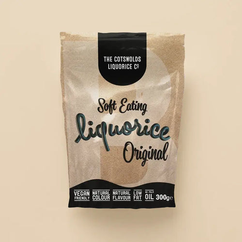 SOFT EATING LIQUORICE ORIGINAL THE COTSWOLD LIQUORICE CO