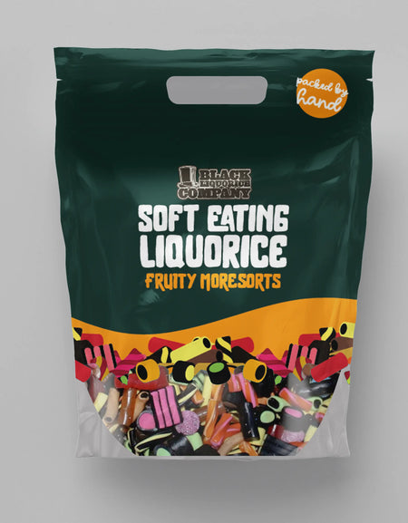 MEGA BAG LIQUORICE MORESORTS 1.5KG Black Liquorice Company