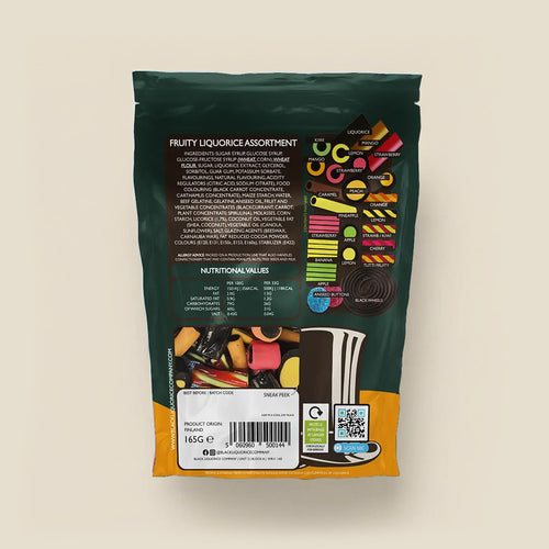 FRUITY LIQUORICE MORESORTS Black Liquorice Company