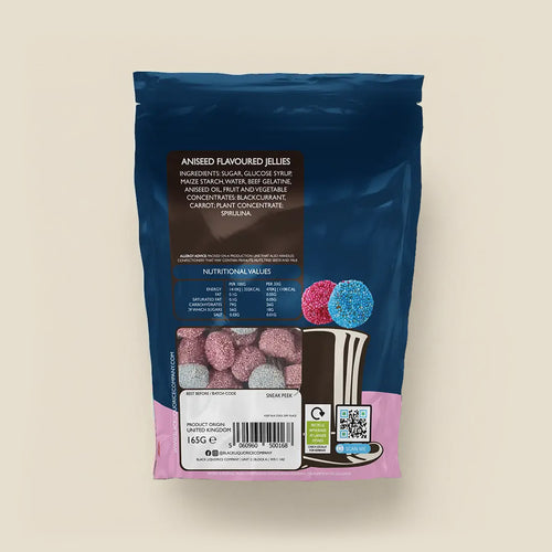 Aniseed Jelly Buttons Black Liquorice Black Liquorice Company