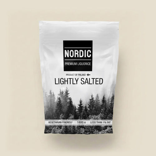 Premium Nordic Liquorice – Lightly Salted