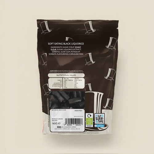 Soft Eating Black Liquorice Black Liquorice Company