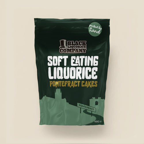 LIQUORICE PONTEFRACT CAKES Black Liquorice Company