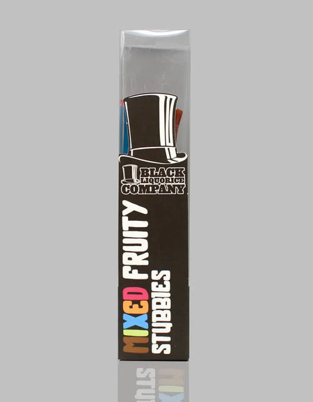 MIXED FRUITY STUBBIES GIFT TUBE Black Liquorice Company