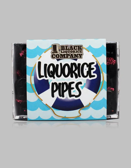 LIQUORICE PIPES GIFT BOX Black Liquorice Company