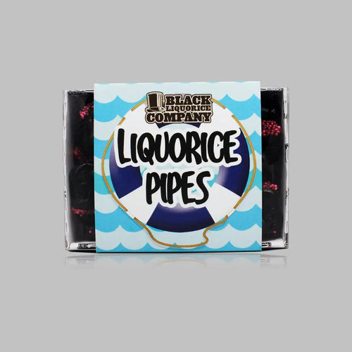 LIQUORICE PIPES GIFT BOX Black Liquorice Company