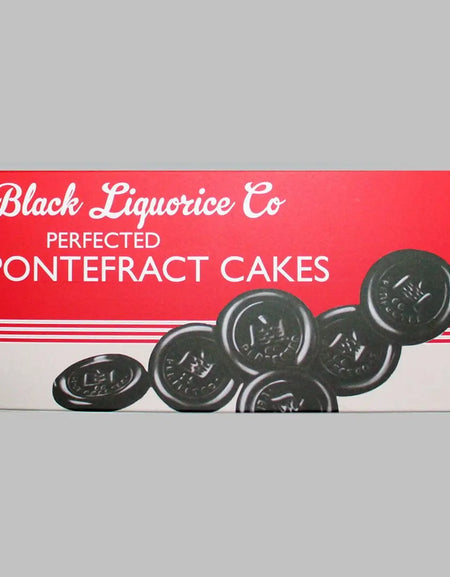 PERFECTED PONTEFRACT CAKES HERITAGE BOX Black Liquorice Company