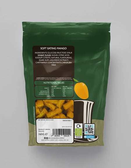 SOFT EATING MANGO LIQUORICE Black Liquorice Company