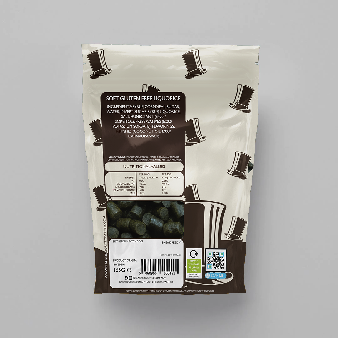 SOFT EATING GLUTEN FREE LIQUORICE