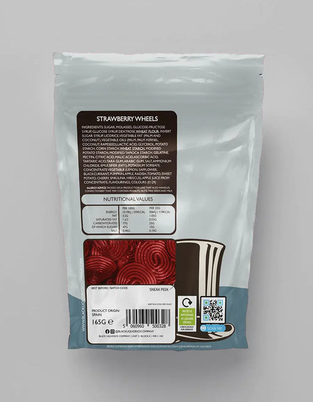 RED LIQUORICE WHEELS Black Liquorice Company