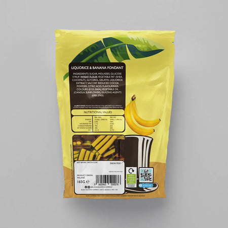 BANANA STRIPES Black Liquorice Company
