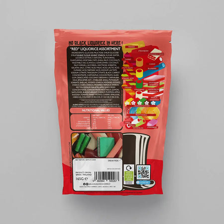 RED LIQUORICE MORESORTS Black Liquorice Company