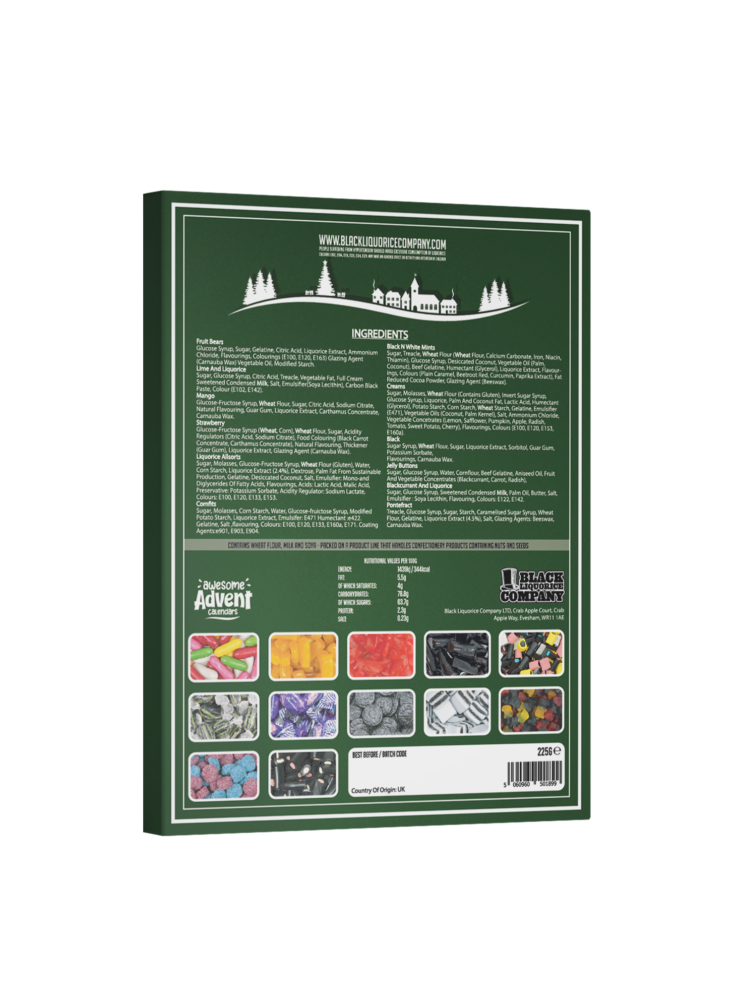 Liquorice Advent Calendar – 12 Day Edition (2025) Black Liquorice Company