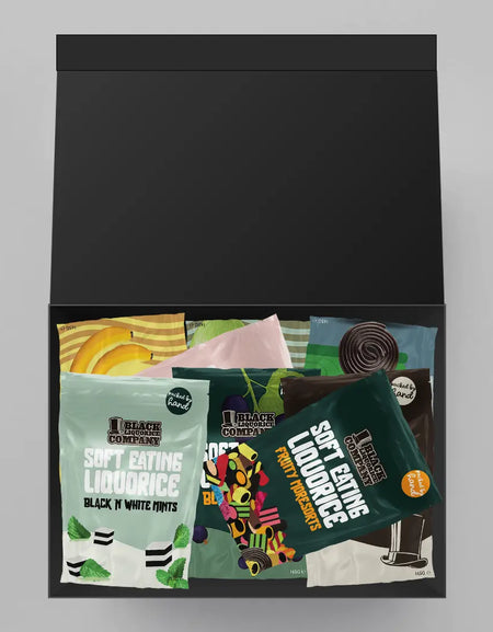 25 POUCH HAMPER Black Liquorice Company