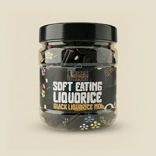 Large Black Liquorice Moresorts Gift Jar Black Liquorice Company