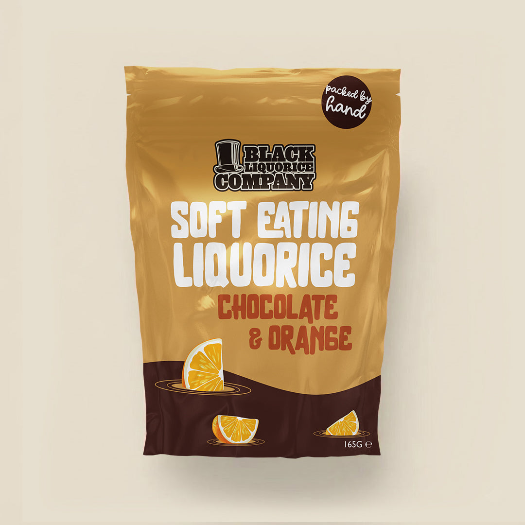 CHOCOLATE & ORANGE LIQUORICE Black Liquorice Company