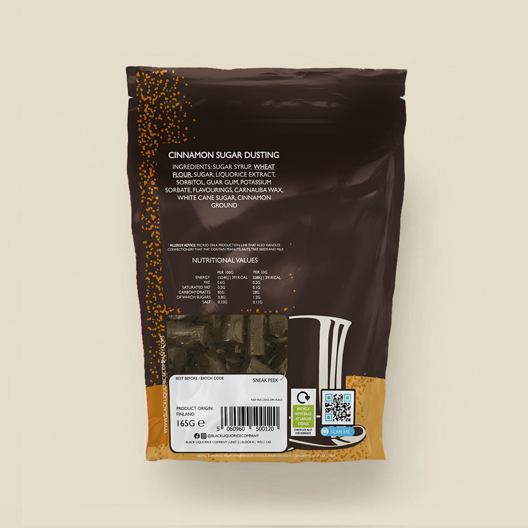 SOFT EATING CINNAMON LIQUORICE Black Liquorice Company