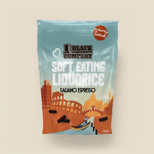 Soft Eating Italiano Espresso Coffee Liquorice Black Liquorice Company