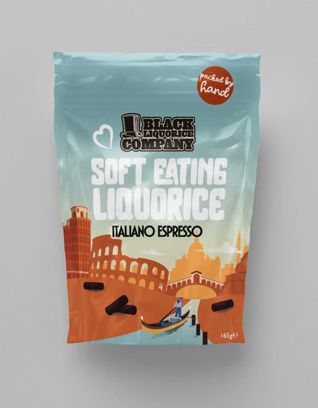 Soft Eating Italiano Espresso Coffee Liquorice Black Liquorice Company