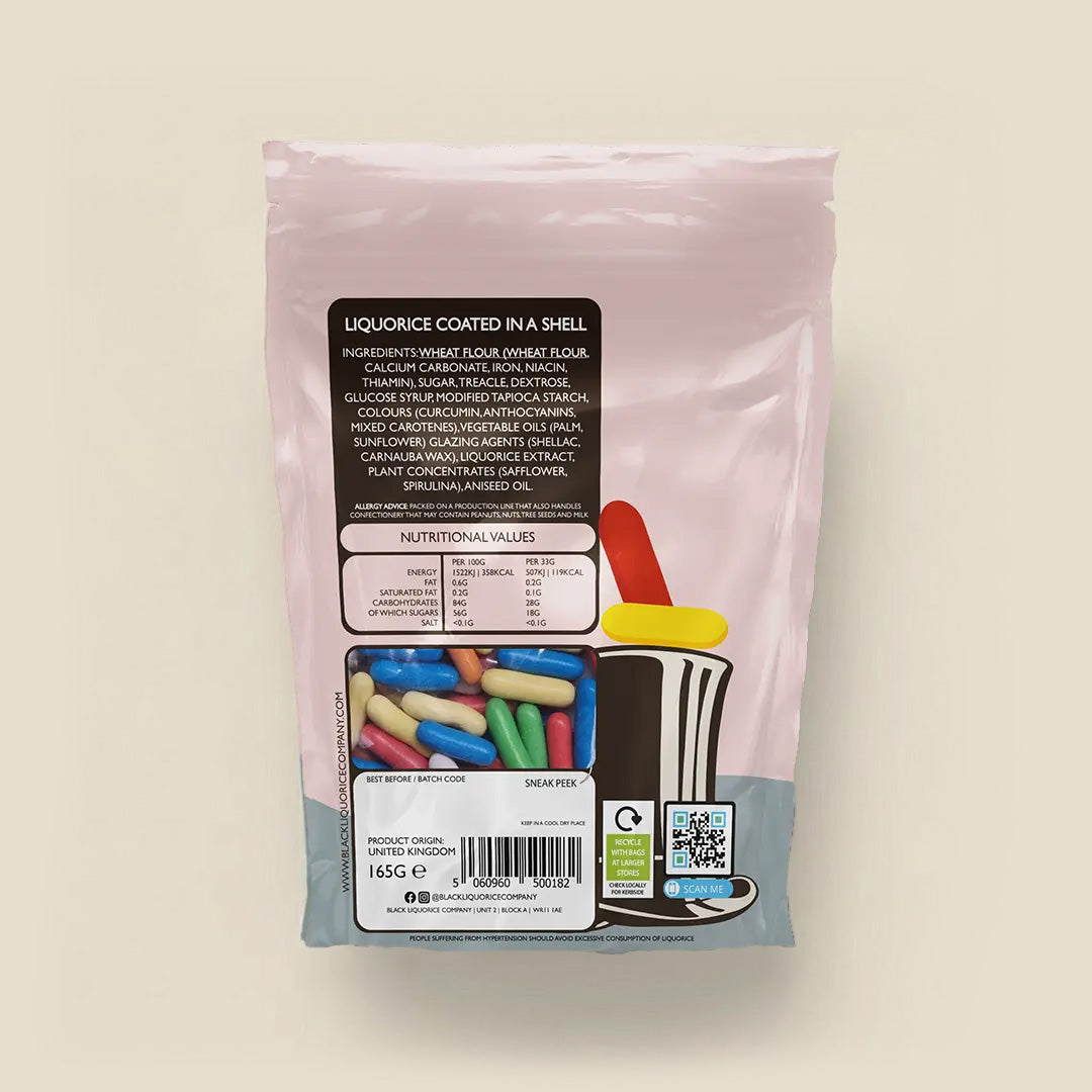 LIQUORICE COMFITS Black Liquorice Company