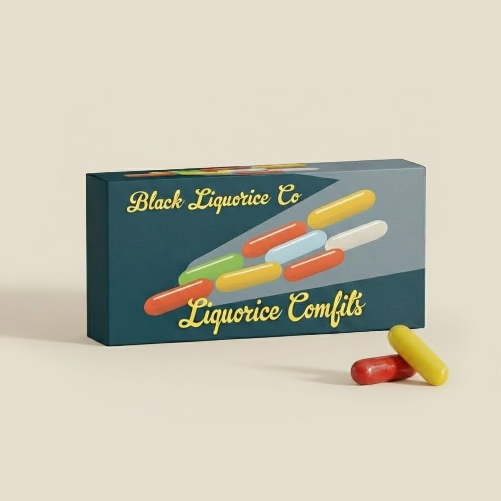 Liquorice Comfits Heritage Box