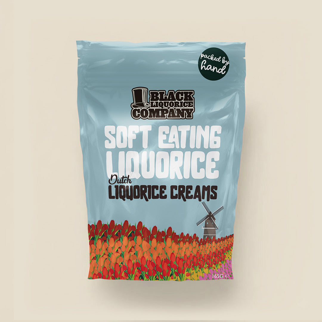 DUTCH LIQUORICE CREAMS Black Liquorice Company
