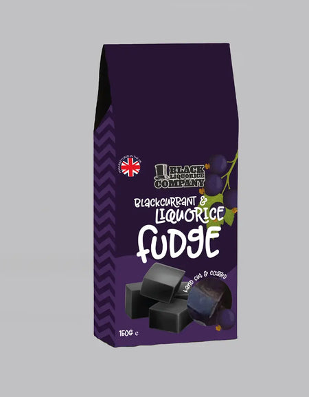 BLACKCURRANT AND LIQUORICE FUDGE Black Liquorice Company