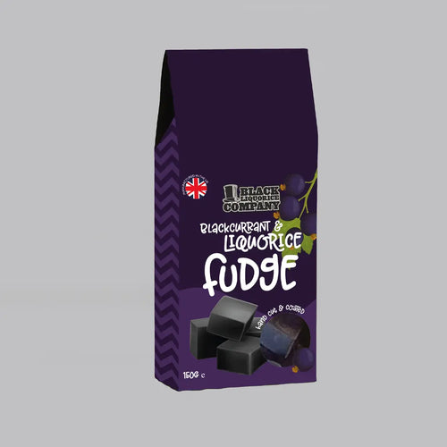 BLACKCURRANT AND LIQUORICE FUDGE Black Liquorice Company
