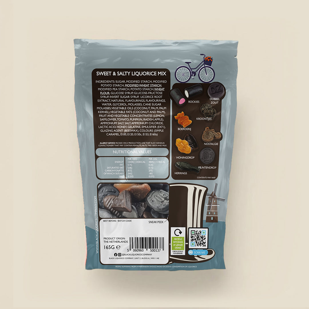 DUTCH LIQUORICE MORESORTS Black Liquorice Company