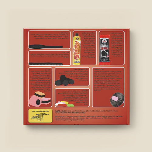 GRANDAD'S LIQUORICE FAMILY FAVOURITES GIFT BOX Black Liquorice Company