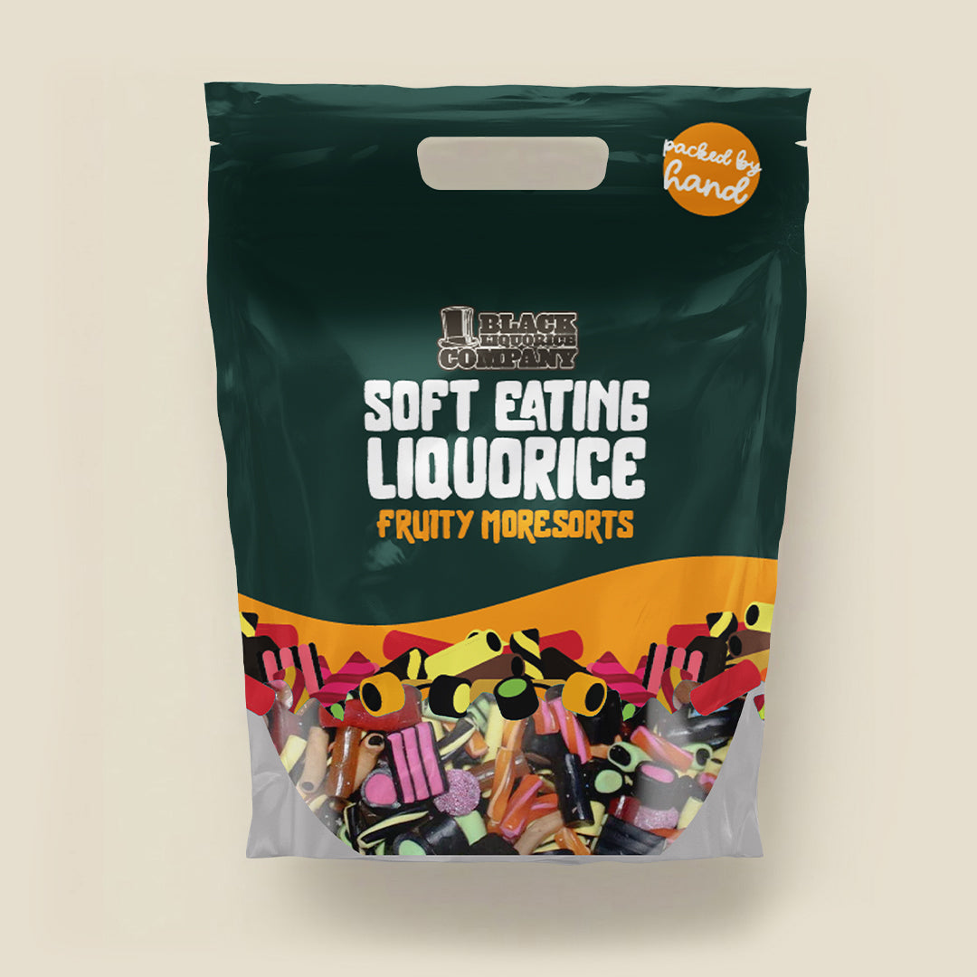 Mega Bag Liquorice Moresorts 1.5kg Black Liquorice Company