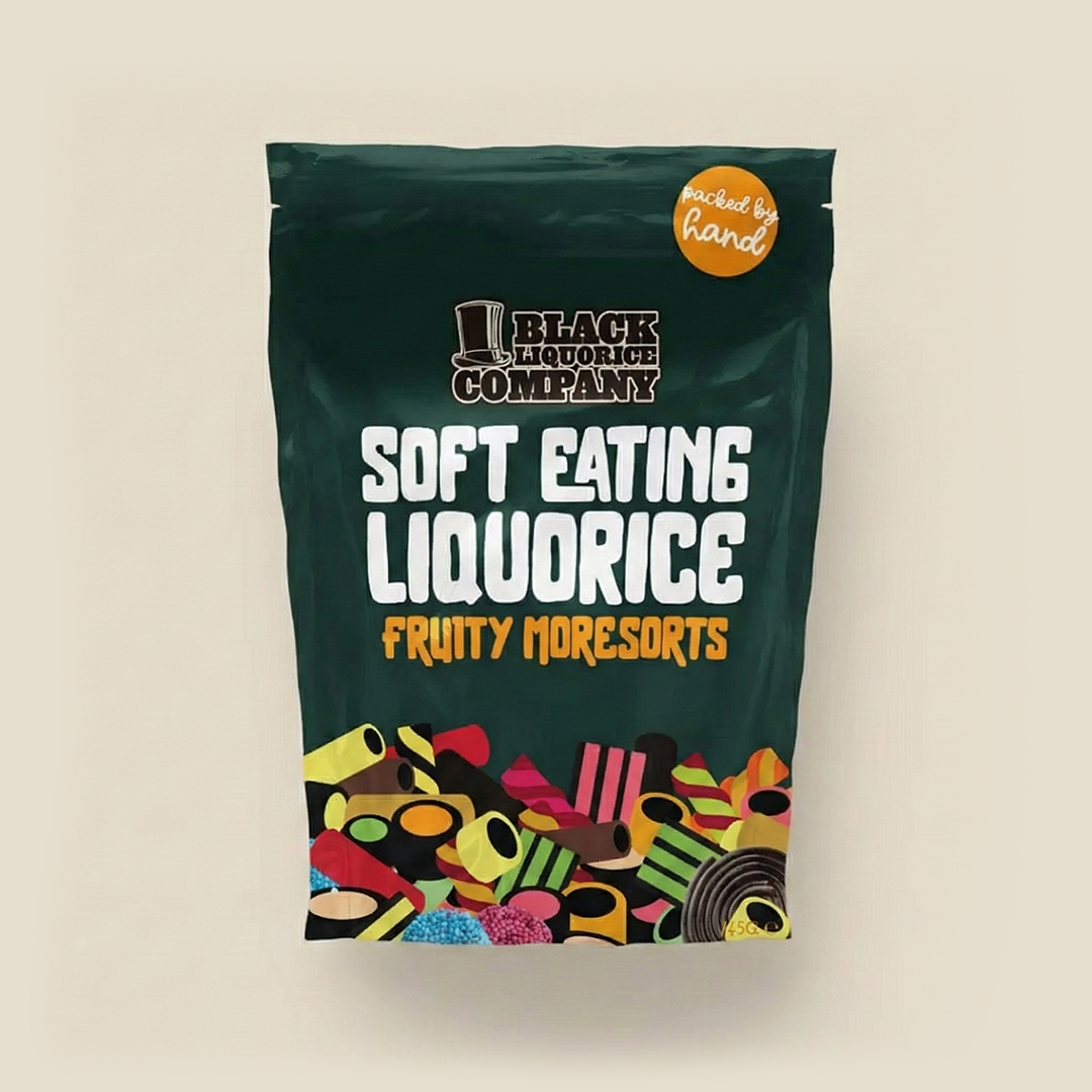 FRUITY LIQUORICE MORESORTS Black Liquorice Company