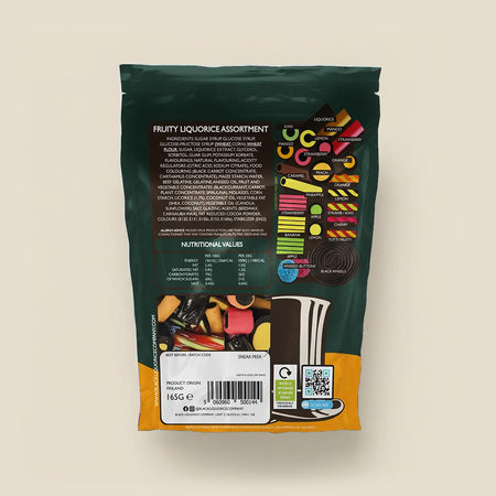 FRUITY LIQUORICE MORESORTS Black Liquorice Company