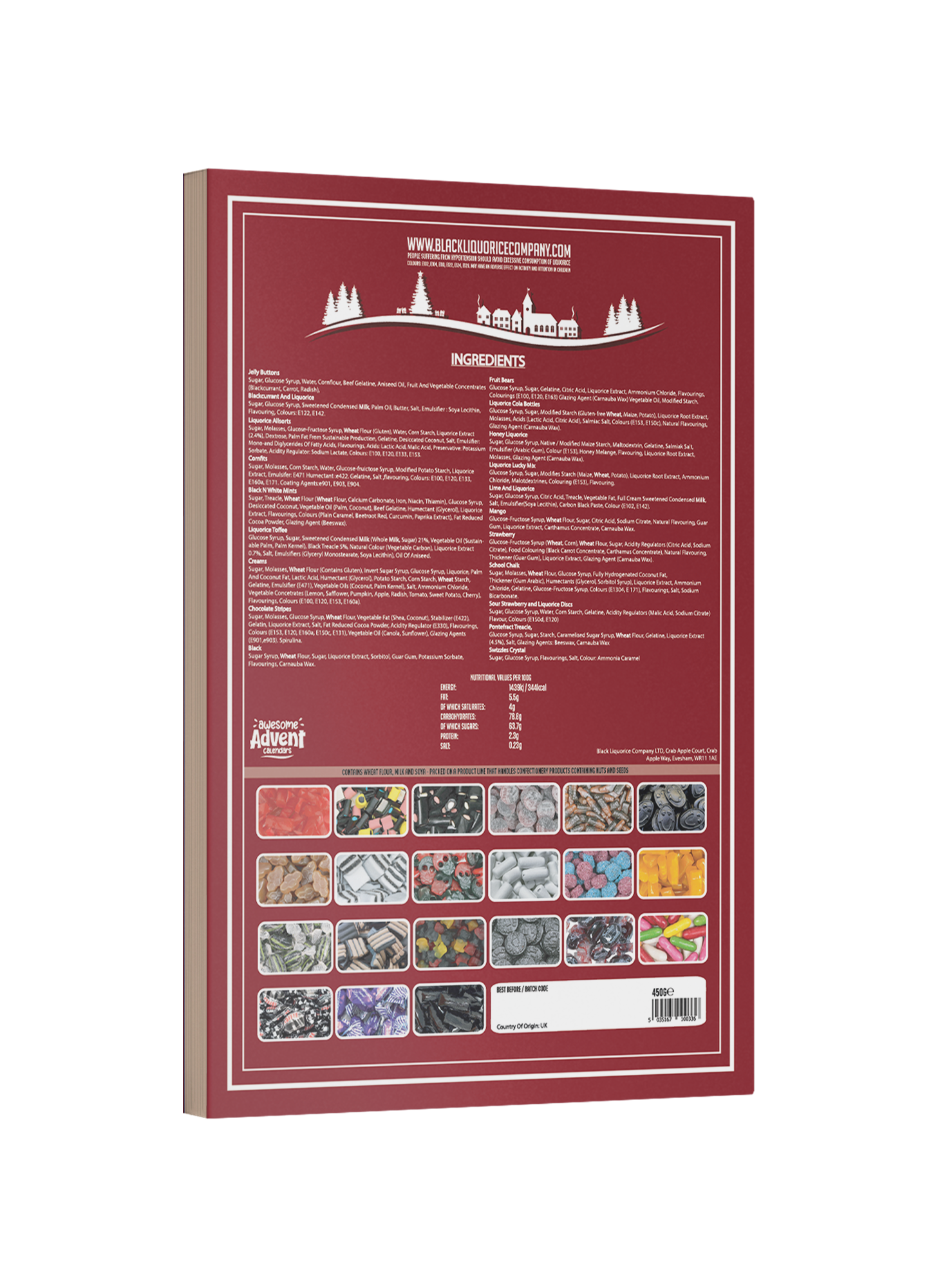 Liquorice Advent Calendar – 24 Day Edition (2025) Black Liquorice Company