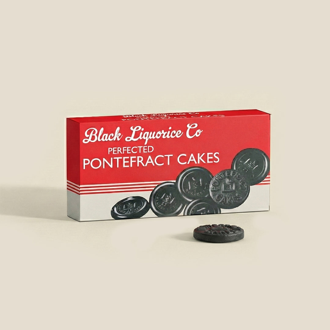 Perfected Liquorice Pontefract Cakes Heritage Box Black Liquorice Company
