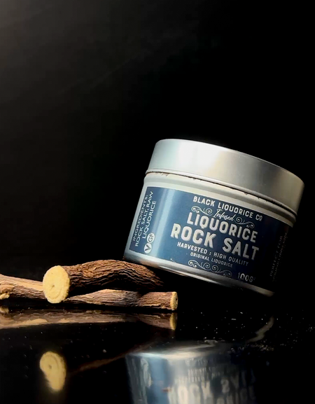 LIQUORICE ROCK SALT Black Liquorice Company