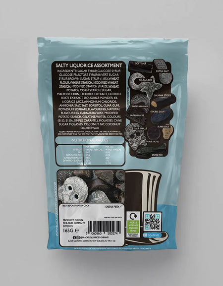 SALTY LIQUORICE MORESORTS Black Liquorice Company