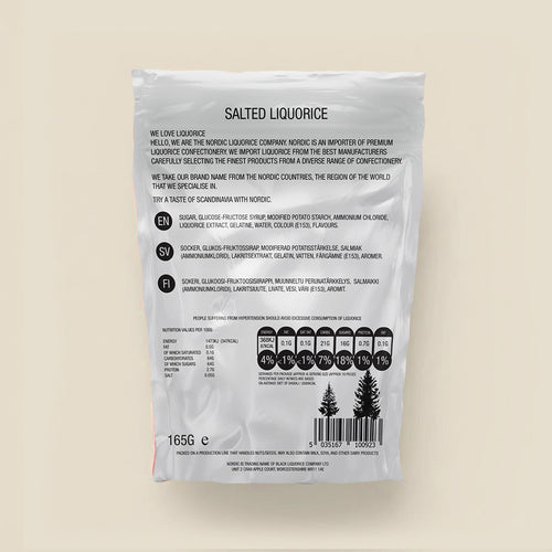 Premium Nordic Liquorice – Salted