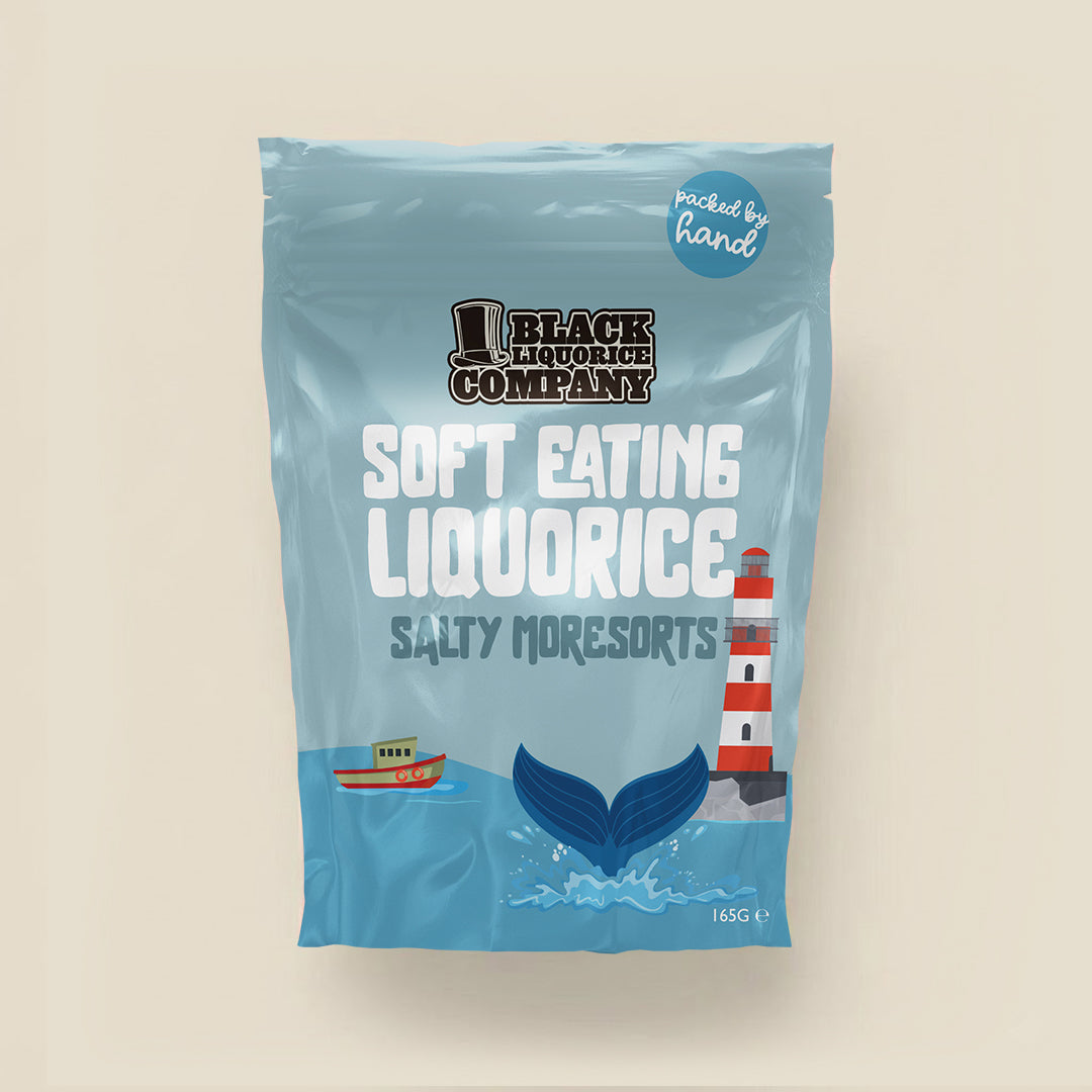 SALTY LIQUORICE MORESORTS Black Liquorice Company