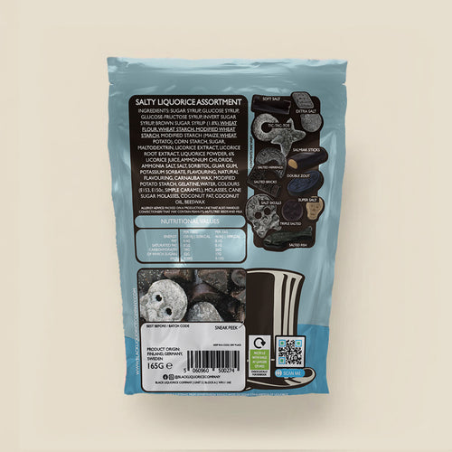SALTY LIQUORICE MORESORTS Black Liquorice Company
