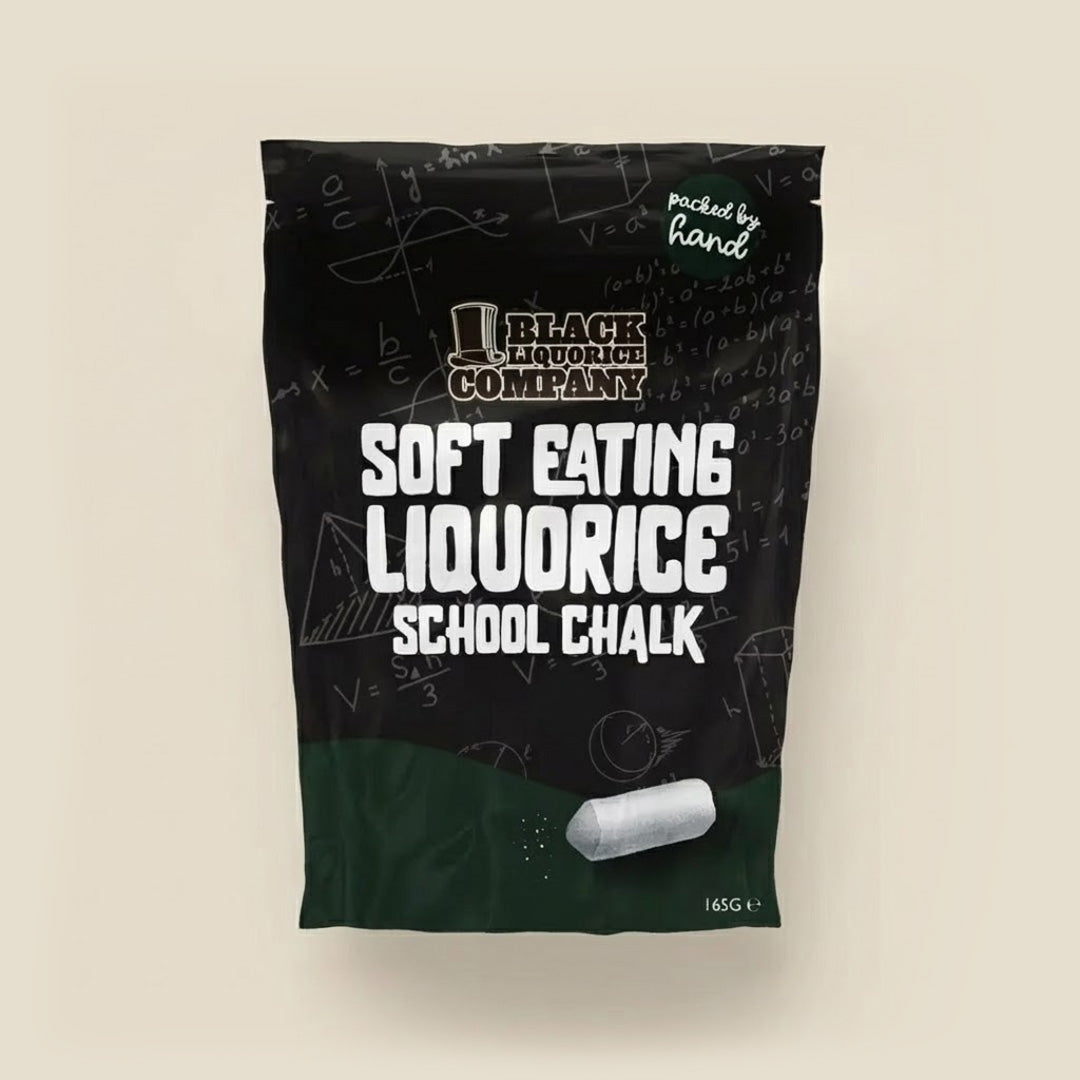 LIQUORICE SCHOOL CHALK Black Liquorice Company