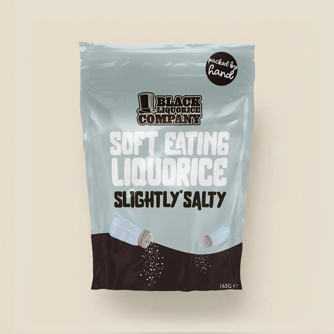SOFT EATING SLIGHTLY SALTY LIQUORICE Black Liquorice Company