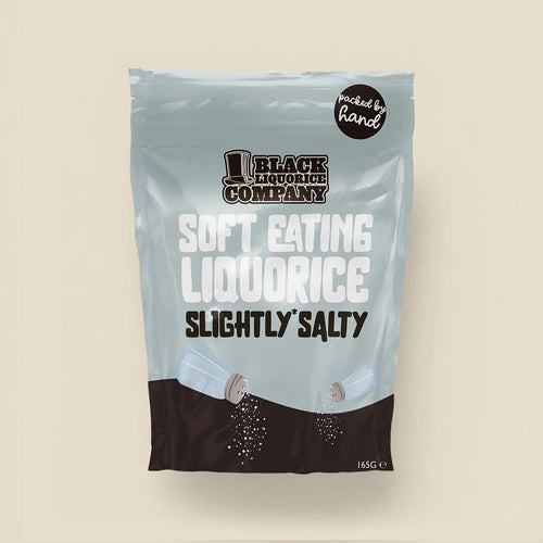 SOFT EATING SLIGHTLY SALTY LIQUORICE Black Liquorice Company
