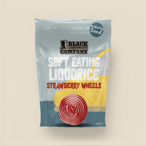 RED LIQUORICE WHEELS Black Liquorice Company