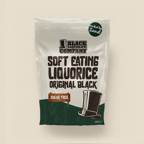 SOFT EATING SUGAR FREE LIQUORICE Black Liquorice Company