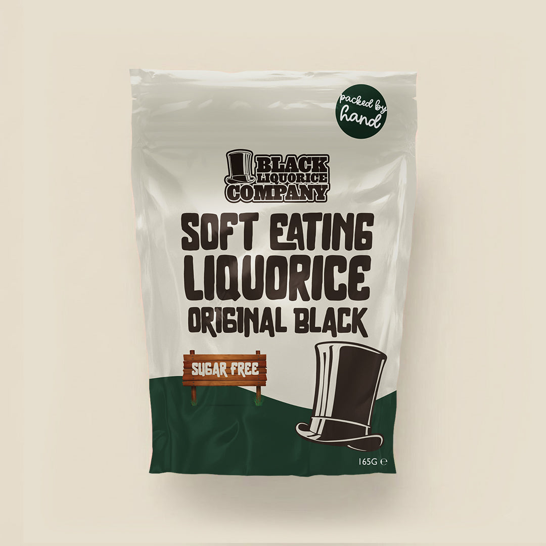 SOFT EATING SUGAR FREE LIQUORICE Black Liquorice Company