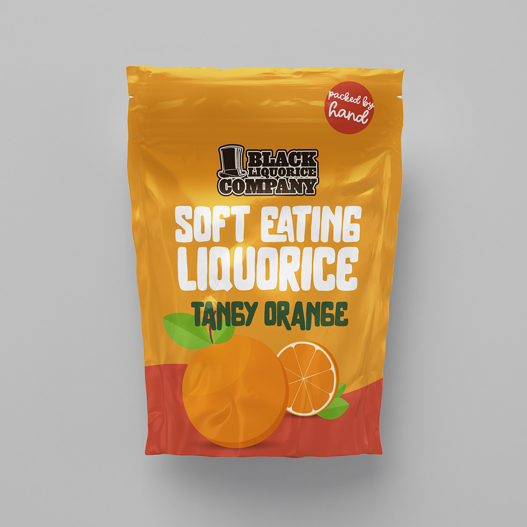 Soft Eating Tangy Orange Liquorice