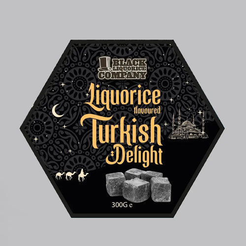 LIQUORICE TURKISH DELIGHT Black Liquorice Company