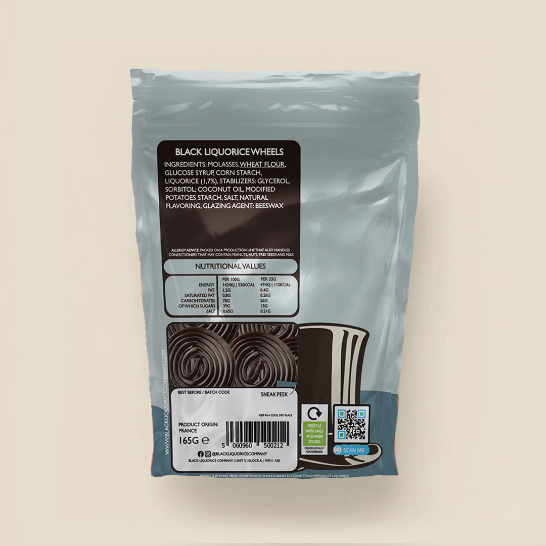 BLACK LIQUORICE WHEELS Black Liquorice Company