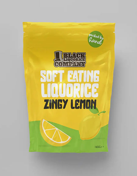 SOFT EATING ZINGY LEMON Black Liquorice Company